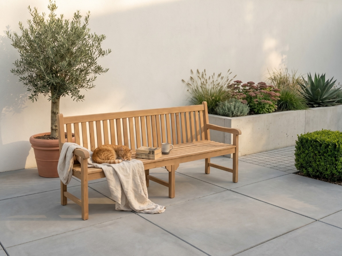 Foto Waarom teakhouten tuinmeubelen jarenlang meegaan FotoWaarom teakhouten tuinmeubelen jarenlang meegaan